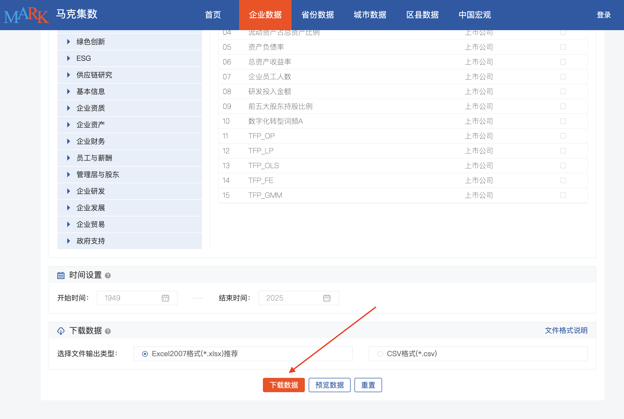 数字化转型如何影响企业全要素生产率（2007-2024年）